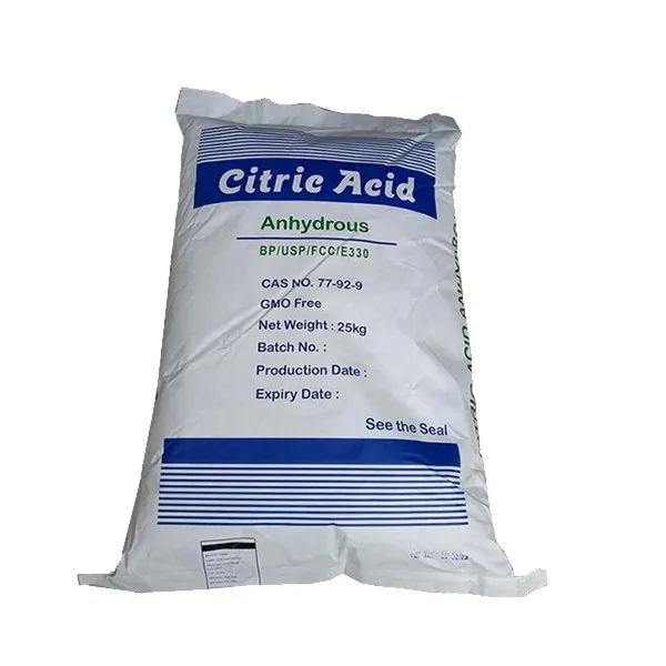 BP/USP/FCC/E330 30-100 Mesh CA Citric Acid