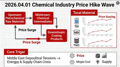 A New Round Of Chemical Price Hikes Begins From April 1st.